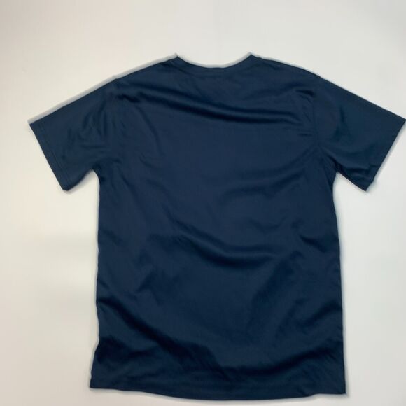 Striker Soccer Team USA T Shirt Mens M Medium Navy Blue V Neck Short Sleeve - Picture 8 of 13